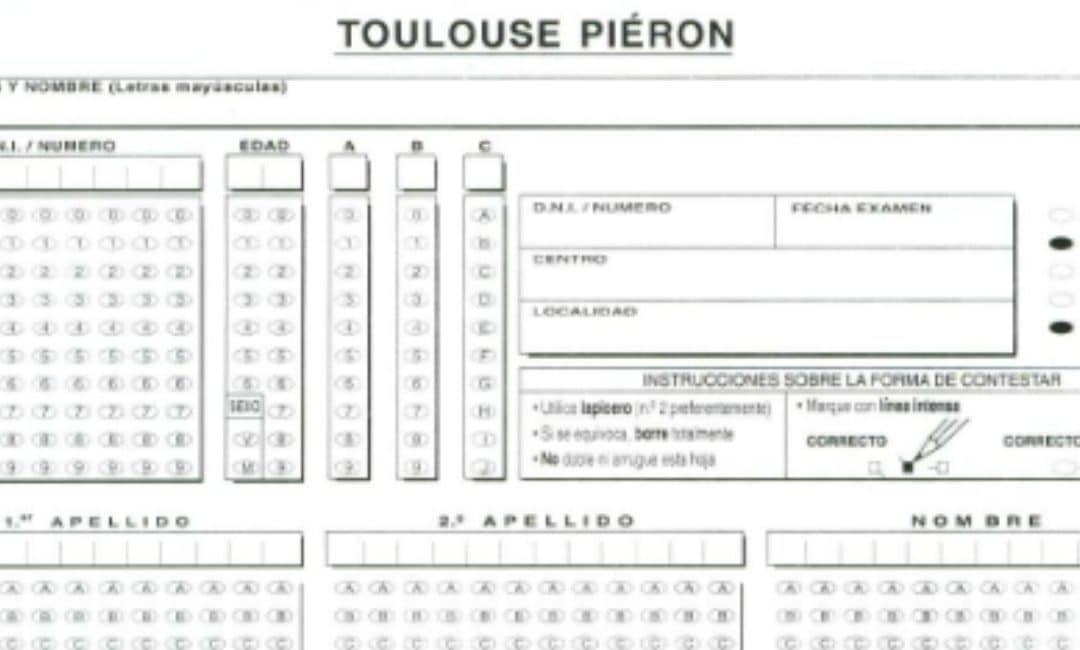 Test de Toulouse