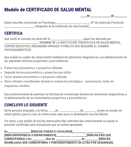 Certificados para colegios